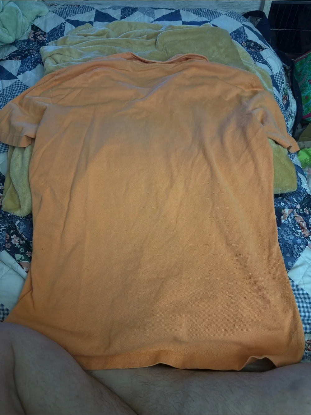 Vintage Polo by Ralph Lauren Orange Short-Sleeve Polo